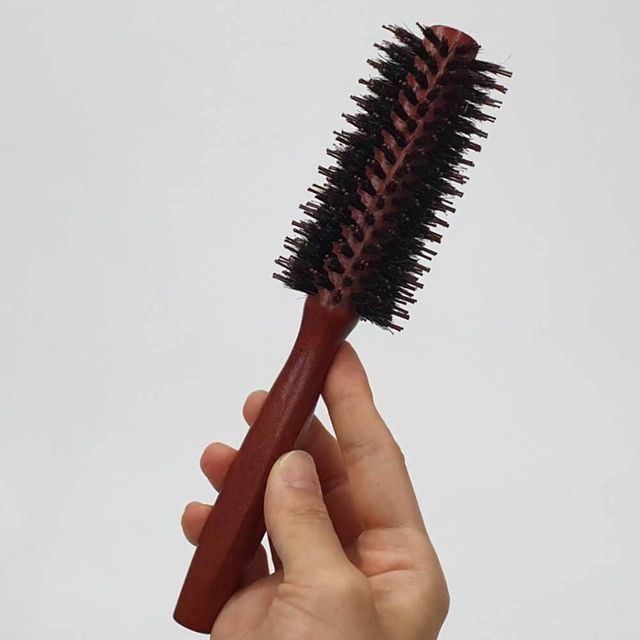 우드 드라이 롤빗 브러쉬 1호 헤어롤빗 드라이롤빗