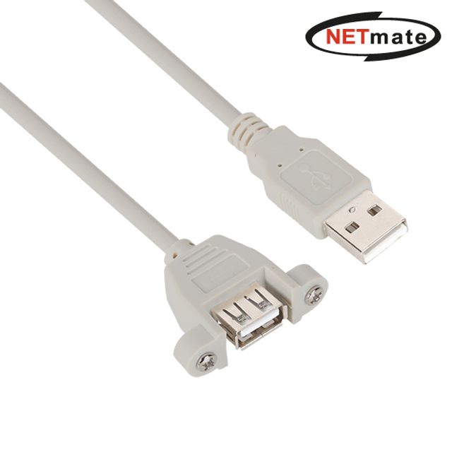 NMC-UF220SV USB2.0 연장 AM-AF 판넬형 케이 KW0333