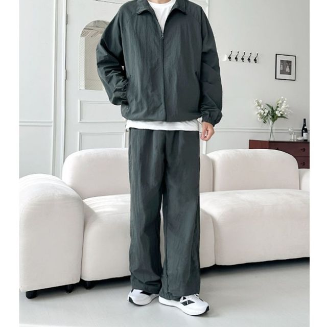 남성 헬스복 짐웨어 데일리 조거팬츠 루즈핏 트레이닝 바지 스포티 스트릿 팬츠