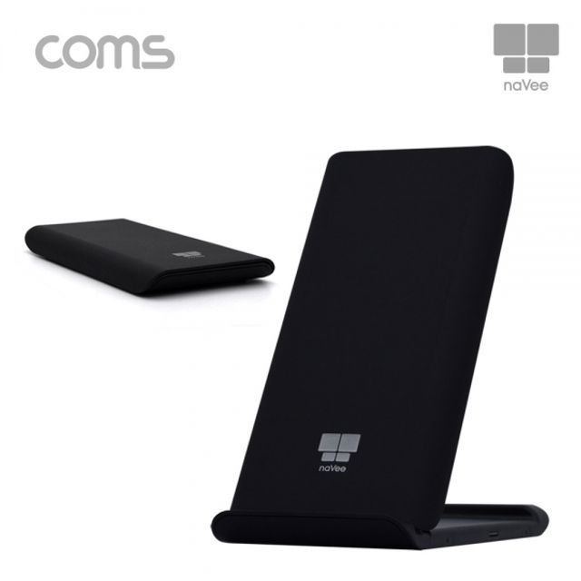 나비 고속무선충전기 15W Black
