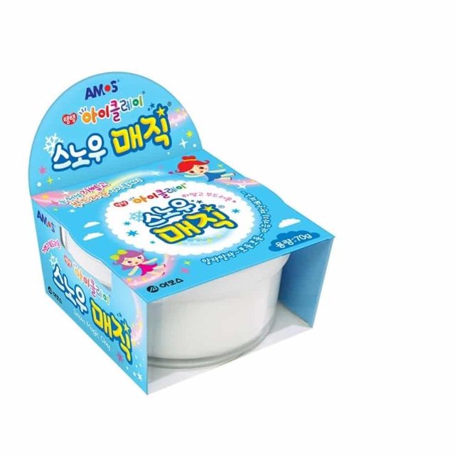 클레이점토 스노우 70g 찰흙클레이 클레이재료 아모스클레이 쿠키클레이