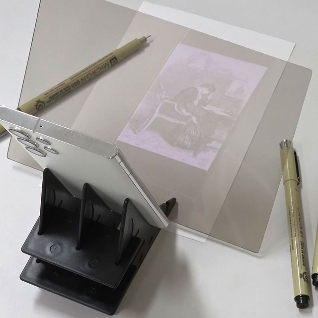 드로잉 그리기 판 도구 따라 그림 보드