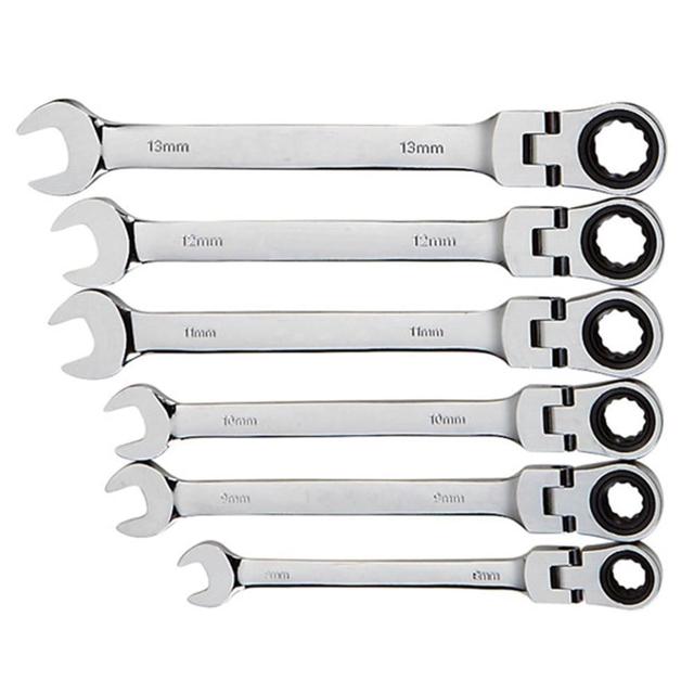 플렉시블헤드 래칫렌치 8mm 9mm 10mm 11mm 12mm 13mm