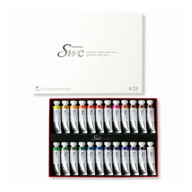 스폐셜수채화물감SWC 24색 15ml 전문가 GWM