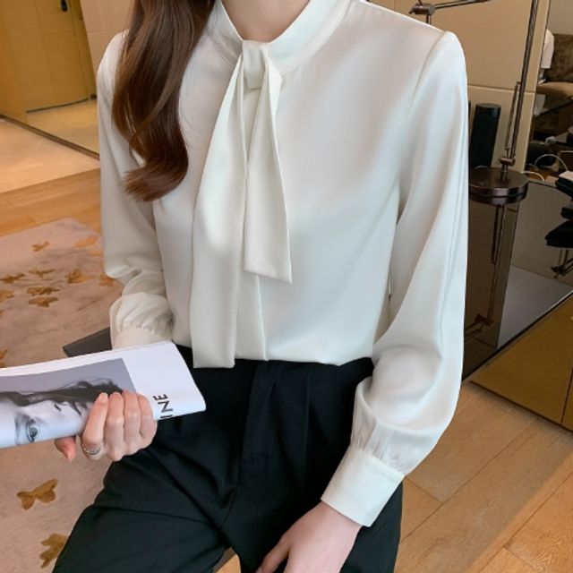 카이씨 여성 흰셔츠, 정장셔츠 셔츠코디