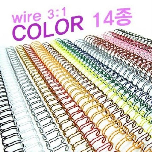 카피어랜드 와이어링 3대1 14.3mm (100개입 흰색)
