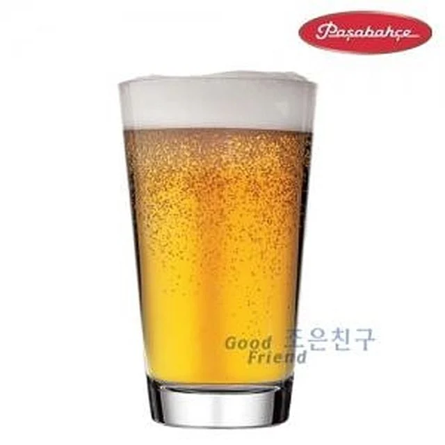 파사바체 비어 450ml 유리컵 - 슬림한 디자인의 맥주잔