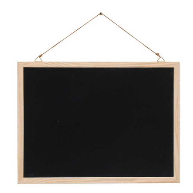 벽걸이 블랙 메모 칠판 특대형 50X70cm 카페메뉴판 빵