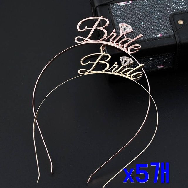 TBZ 레터링 생일파티용품 쥬얼리 머리띠 x5개 할로윈데이
