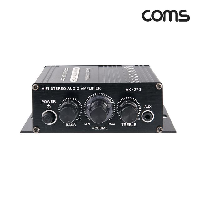 (COMS) 다이얼조절 Hi-Fi 오디오앰프 앰플러 20Wx2