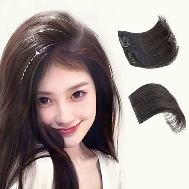 뿌리볼륨 가발 옆머리 헤어피스