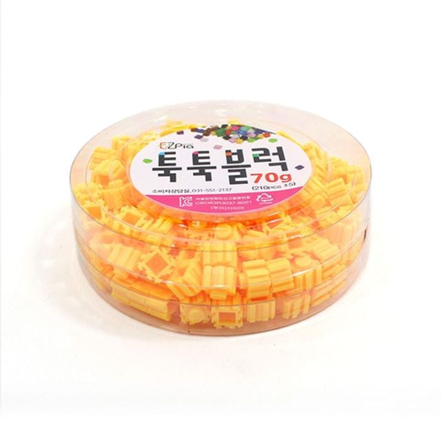 이지 툭툭블럭 70g (노랑)