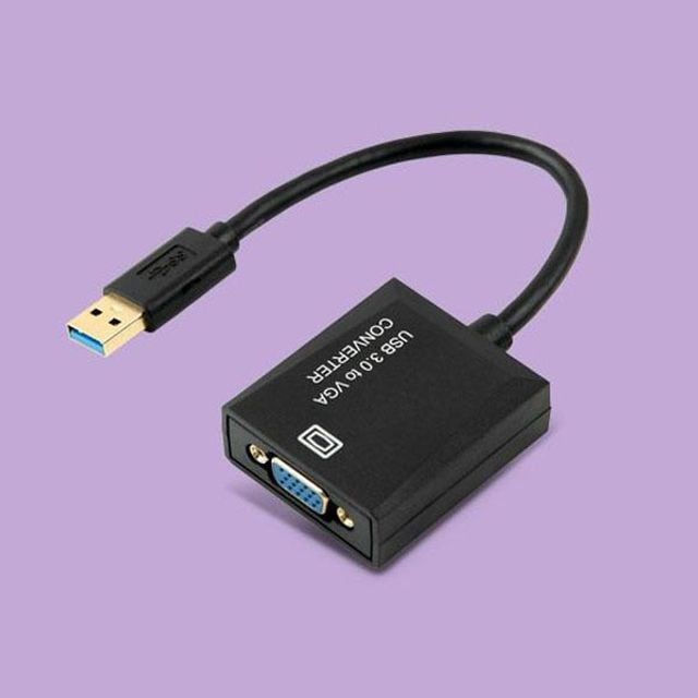 3.0 변환 연장 젠더 VGA USB 컨버터 영상 신호