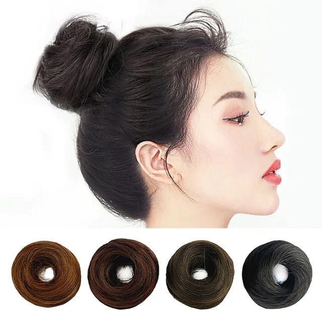 똥머리 가발 당고 곱창