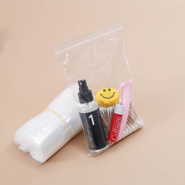 소분봉투 지퍼백 16x24cm 100p세트 투명 PE 튼튼한