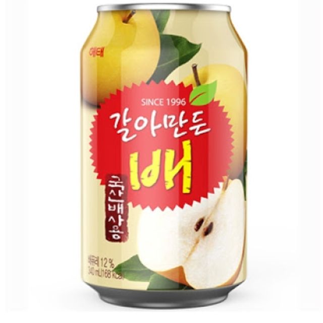 과즙음료 해태음료 갈아만든배 340ml X 24캔