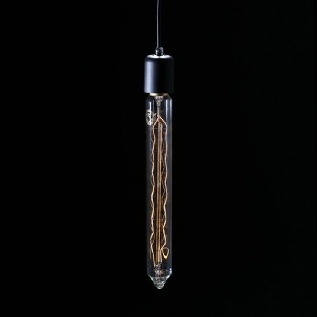 클래식 필라멘트 백열전구 T38TW 40W E26 일광전구