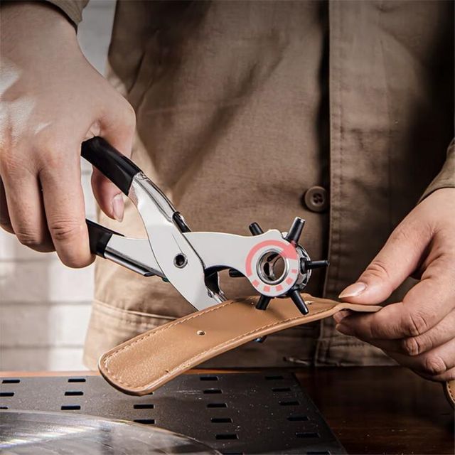 벨트플라이어시계구멍펀치 만능펀치 밸트구멍 시계구멍 바느질 부자재 바누질도구 미싱도구 단추 달기 셀프