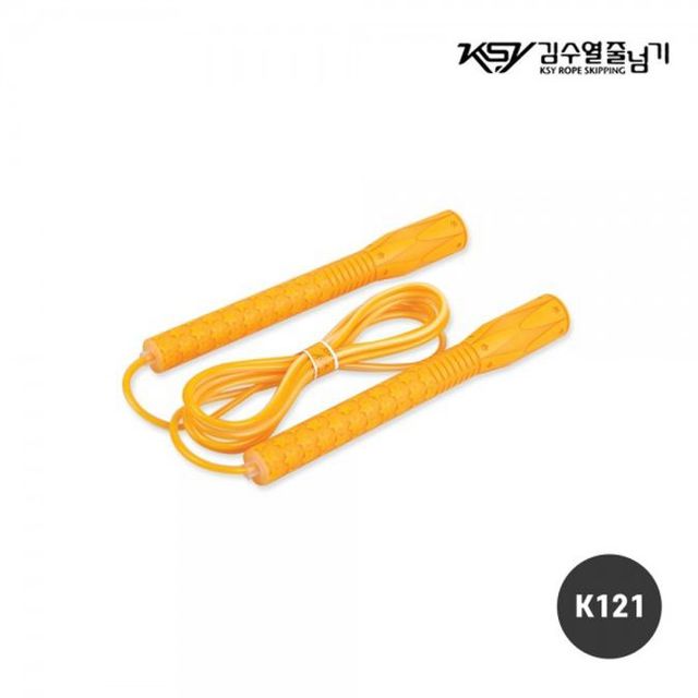 유산소 전신운동 김수열줄넘기명품스타K-121(옐로)