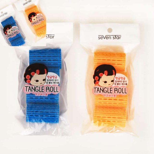 탱글헤어롤 소 5p 머리헤어롤 머리롤 앞머리구르프 헤어구르프