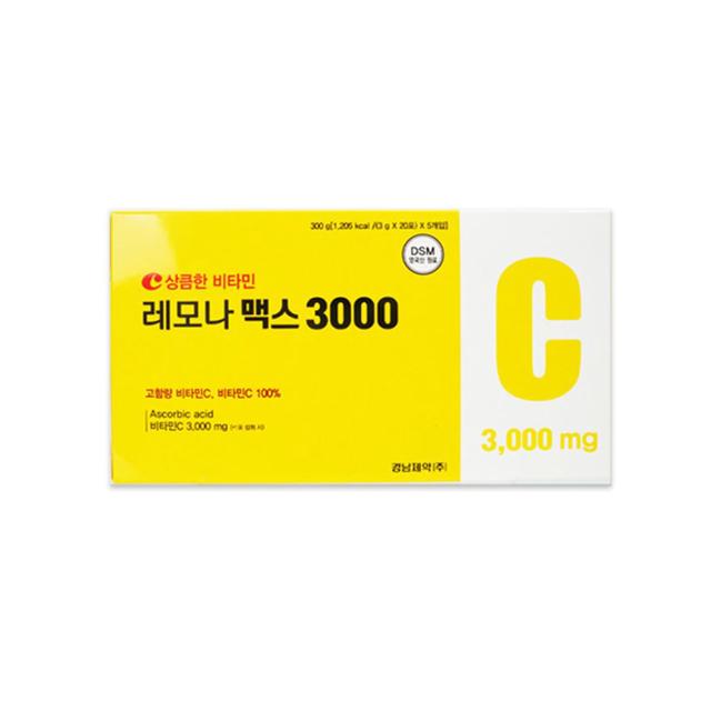 경남제약 레모나 맥스 3000 100포 X 1박스