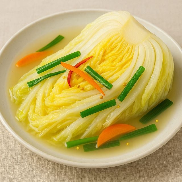 WL 3kg 백김치 국산배추와 신선한 무로 만든 김치
