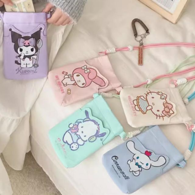 캐릭터 핸드폰 크로스백 숄더백 어린이 미니백 보조 가방