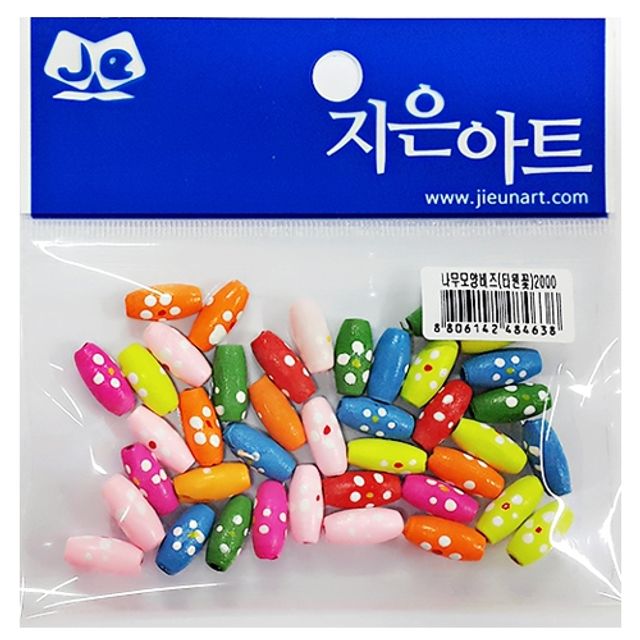 혜명몰 나무모양비즈(타원꽃) 동대문부자재상가 비즈구슬 비즈공예부자재 비즈공예재료 비즈재료쇼핑몰