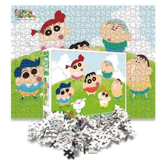 짱구 직소퍼즐 500pcs 성인취미 조각맞추기 종이퍼즐 캐릭터퍼즐