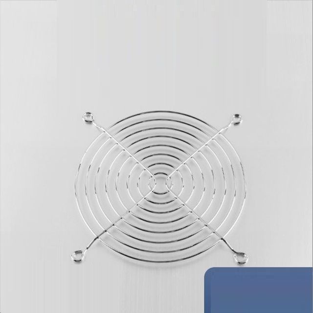 Coms 쿨러 그릴 120mm 쿨러 팬 그릴 Silver 먼지유입