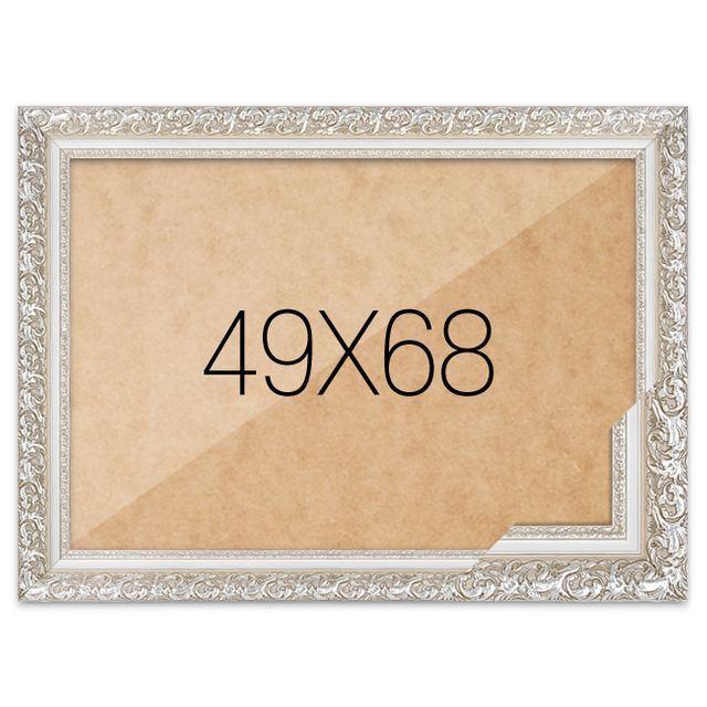 퍼즐액자 49x68 프리미엄 실버