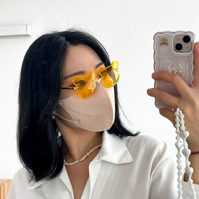 관종 패션선글 데일리 하트 선글라스 파티 틴트