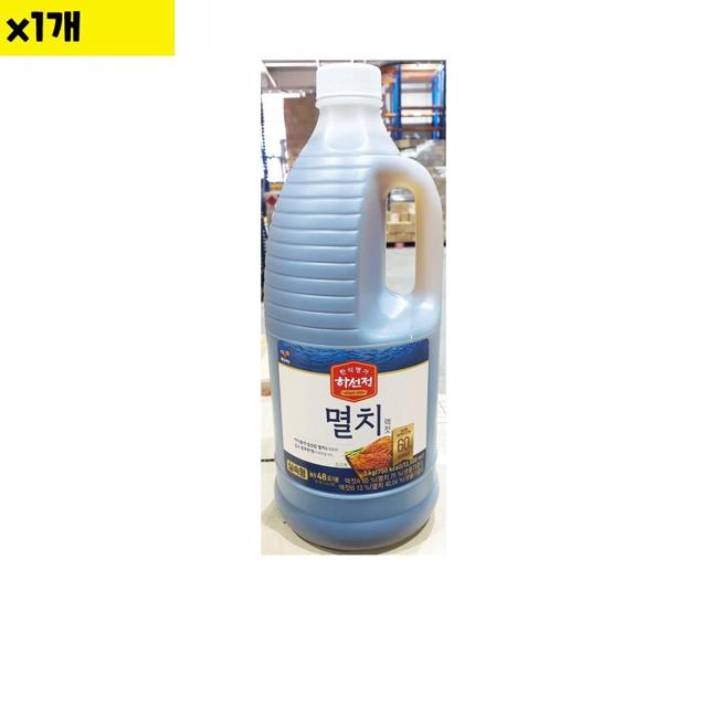 하선정 멸치액젓 실속형 3kg 대용량 김장 무침용