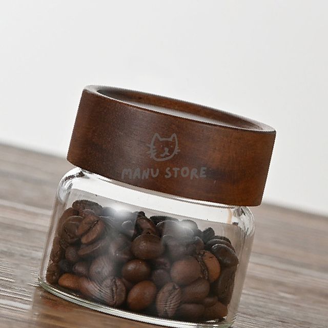 씨리얼보관용기 밀페용기 내열유리 밀폐용기 100ml 6.5cm