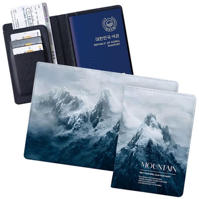여권 보호 수납 케이스_mountain