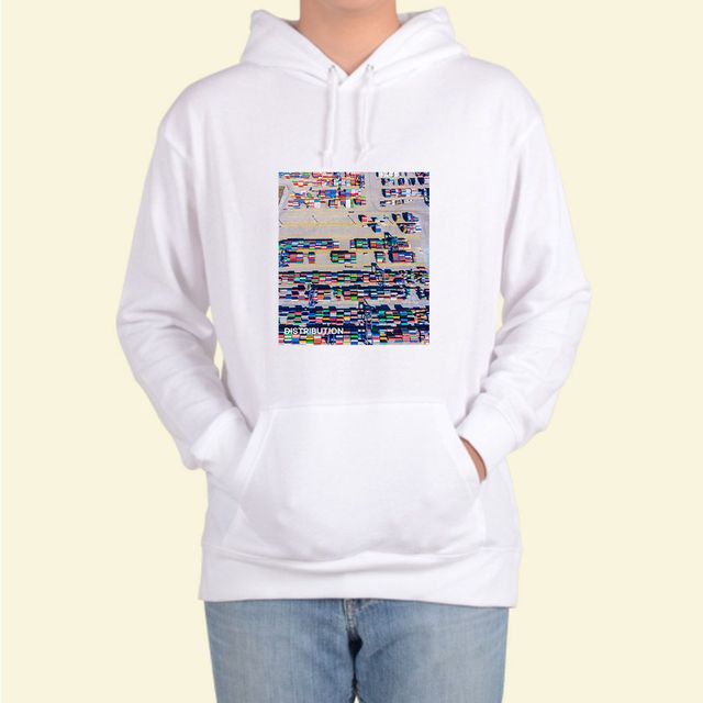 헤비후드티 전색상 화물선 항구 컨테이너 t 그림