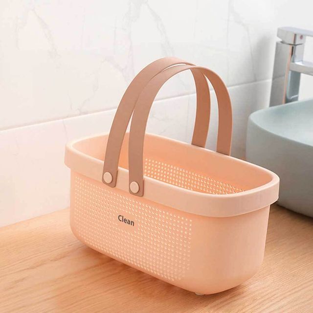 물빠지는 목욕바구니 수영복가방, 샤워용품 수납 목욕가방