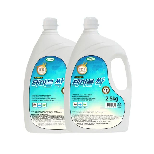 테이블싹2.5L2개 다목적세정제 살균99.9% 탈취 기름때
