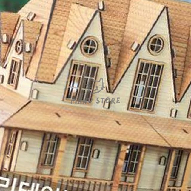 3D나무입체퍼즐 조립식미니하우스 페어리 테일 빌라