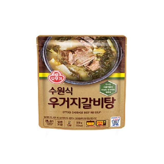 오뚜기 수원식 우거지갈비탕 500g - 진한 국물과 부드러운 갈비