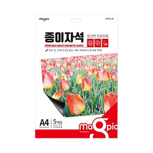 마그피아 종이자석 A4 MPMS-A4 5장 (1개입)