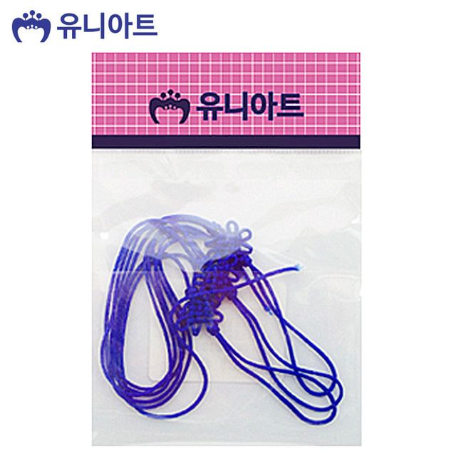 매듭 소 파랑 3개입 소품제작 공작부자재