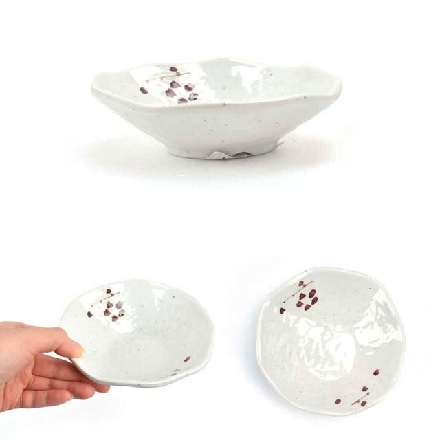 멜라민 한정식 앞접시 12.8cm, 반찬 접시 식기 75호