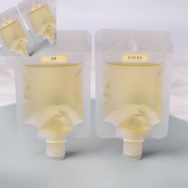 여행 화장품 휴대용 튜브 리필 소분용기 100ml 샴푸용기 세제용기 샴푸통 세제공병