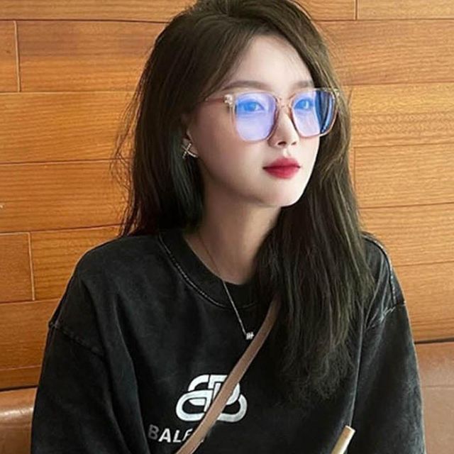 작아보이는 얼굴이 안경테 투명 뿔테 소두 인정 경량