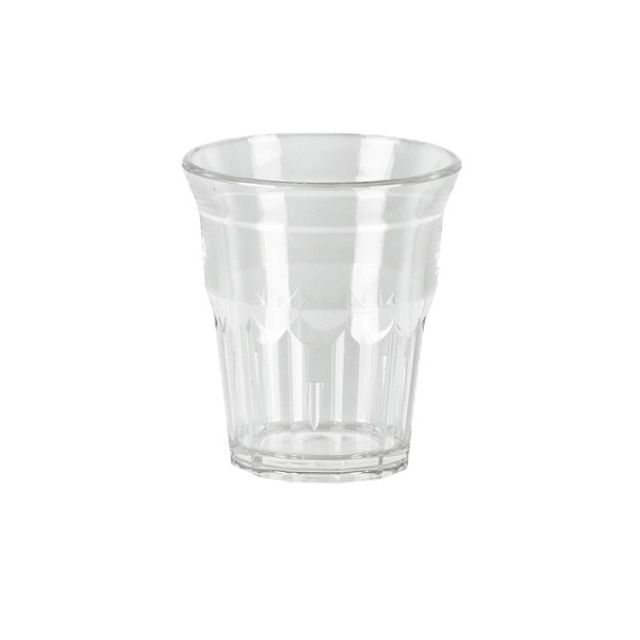 투명 나팔컵 250mL 물 음료 식당 PC컵