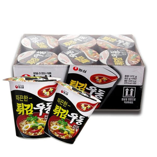 농심 튀김우동 소컵 (6개입)