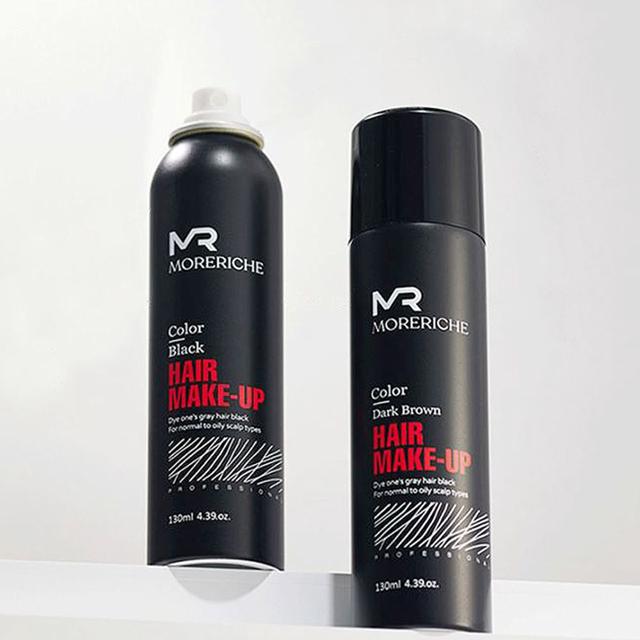 새치커버 뿌리는 흑채 130ml 머리채 헤어커버