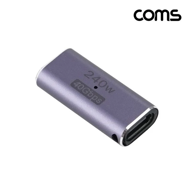 USB 4 0 Type젠더 C타입 FF 240W 40Gbps