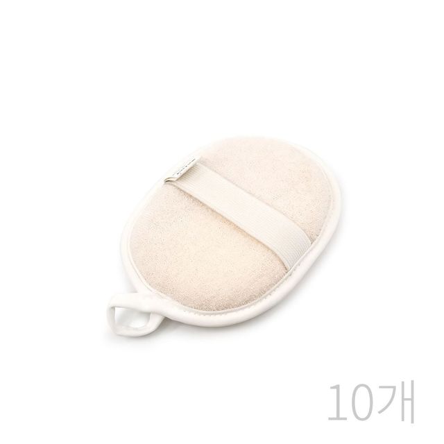 조리원목욕스펀지 요양시설 목욕타올 샤워퍼프 바디스크럽 클렌징스펀지 10P